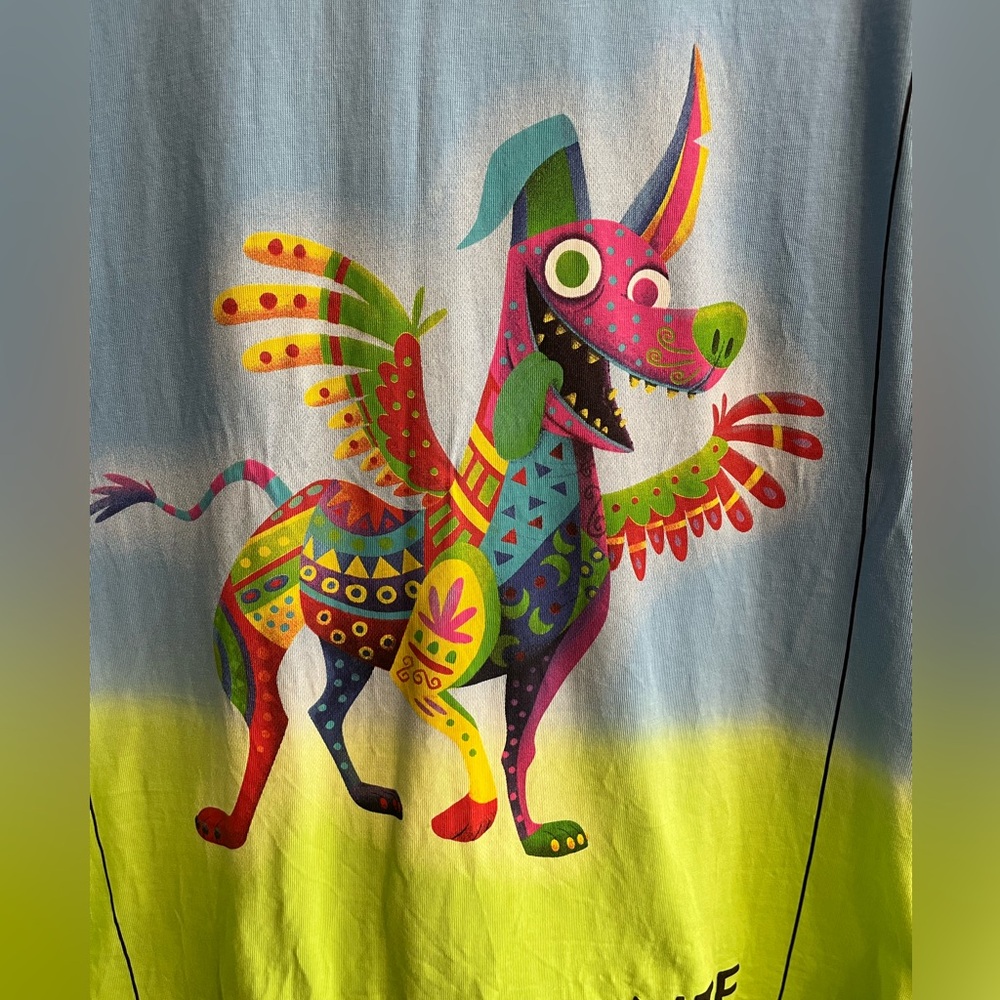 Disney Dante Alebrije Loteria Card T-Shirt - Medium - Picture 2 of 6